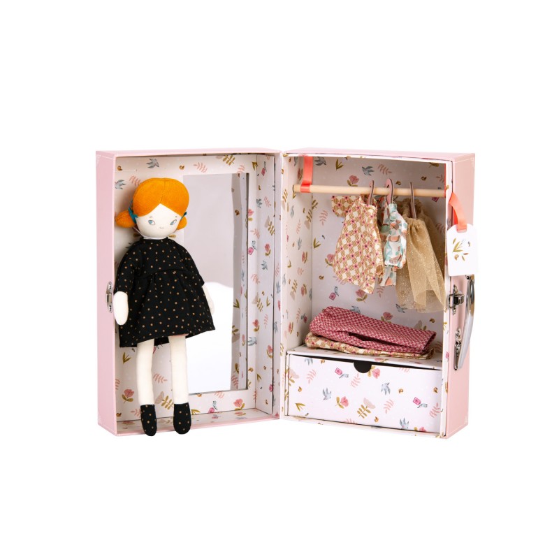 Moulin Roty Іграшка маленька валіза-гардероб Les Parisiennes,  642564